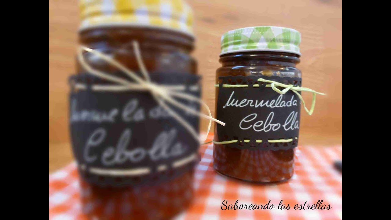 Mermelada de Cebolla Método Tradicional paso a paso