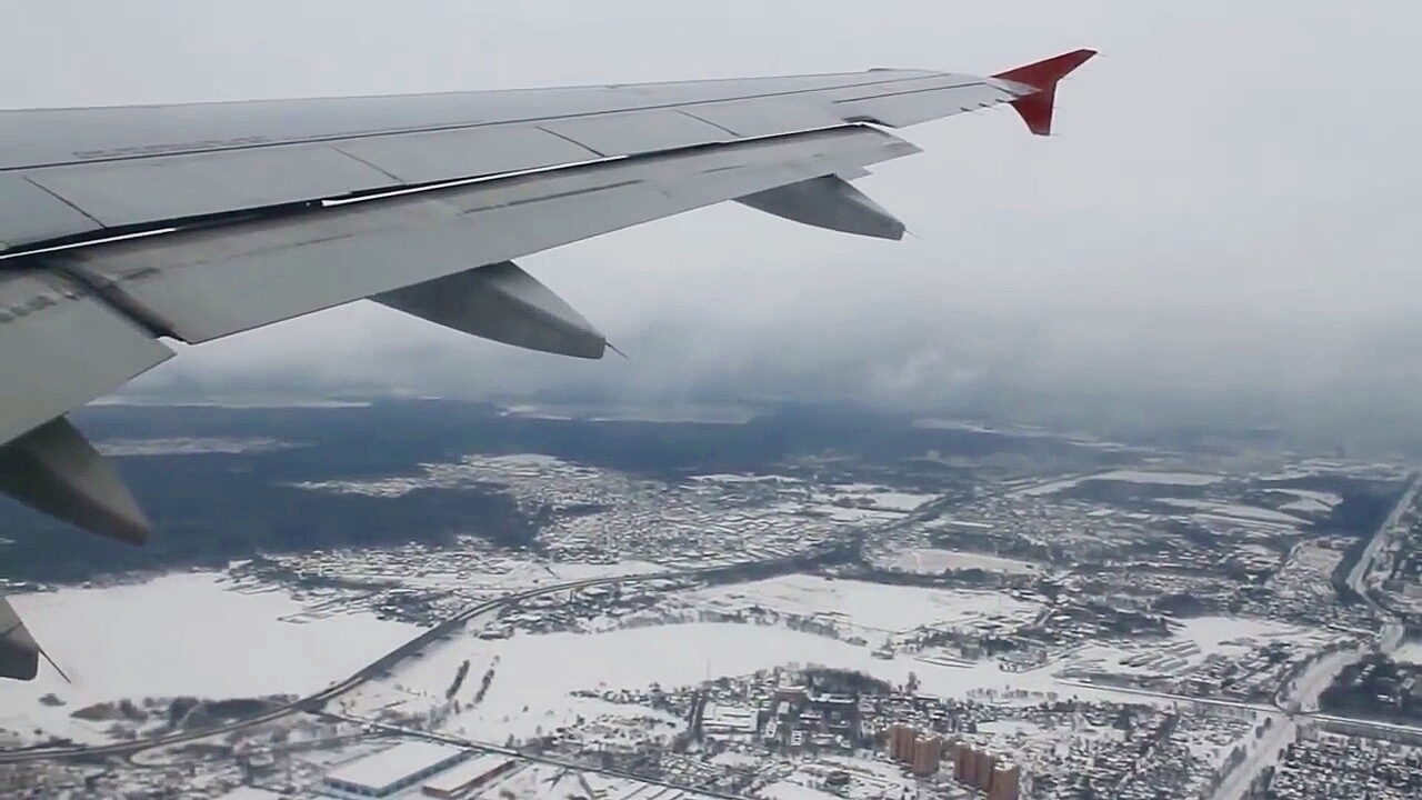 Aeroflot Russian Airlines SU211 A319 Moscow Sheremetyevo - Oslo Safety, Takeoff & Landing