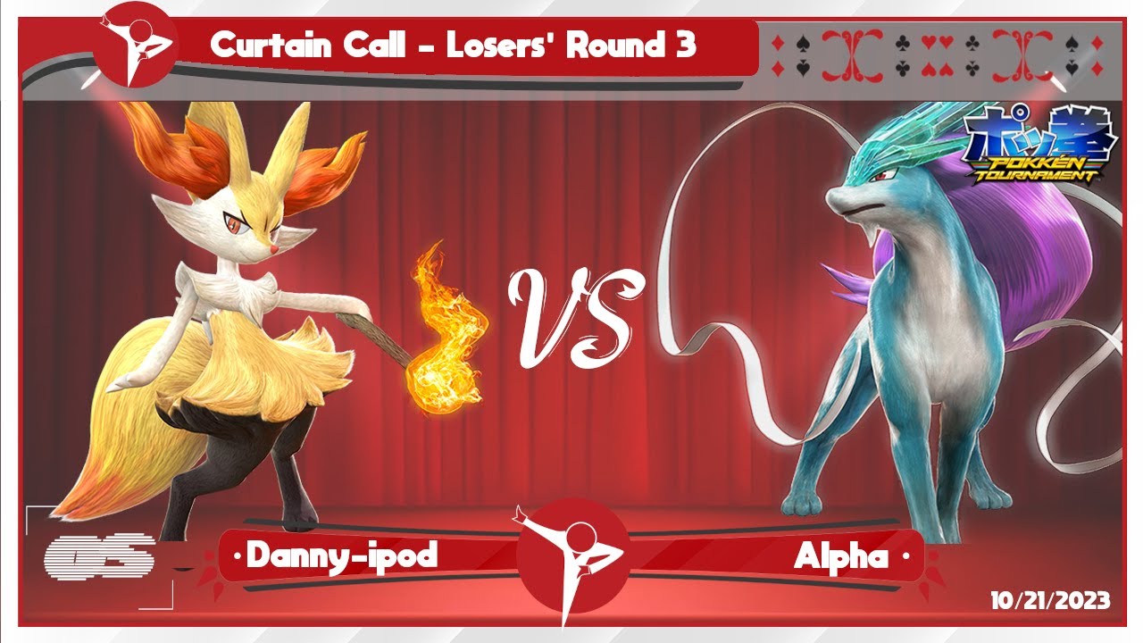 Curtain Call Losers' Round 3: Danny-ipod (Braixen) vs Alpha (Suicune)