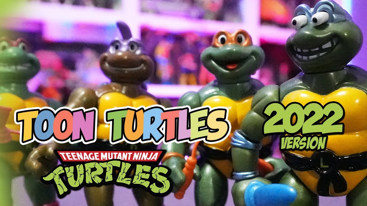 TMNT Figures 2022 - Toon Turtles Playmates Reissue Review
