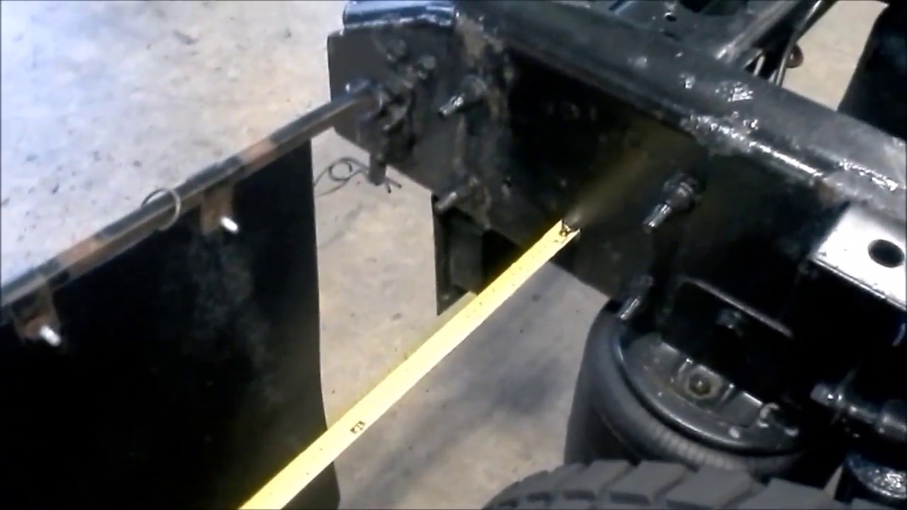semi truck alignment using basic alignment method