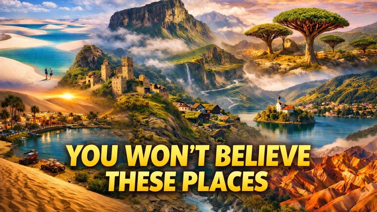 The 15 Most Beautiful Travel Destinations That Few People Know About