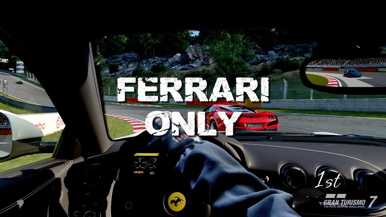 Ferrari Circuit Challenge｜Deep Forest 1位フィニッシュ【GT7 4K】