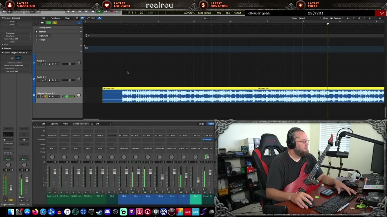 Archives: 001 Working on my track called 