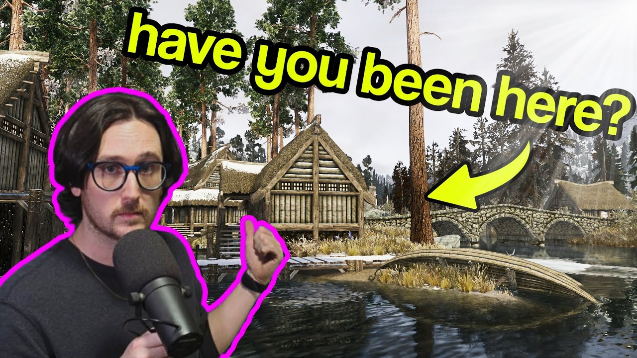 What are the LEAST visited places in Skyrim?