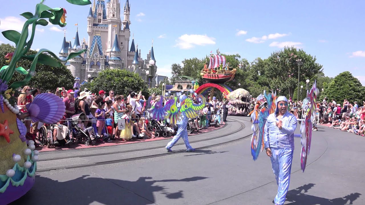 4K Festival of Fantasy Parade Magic Kingdom 2014 FDR-AX100