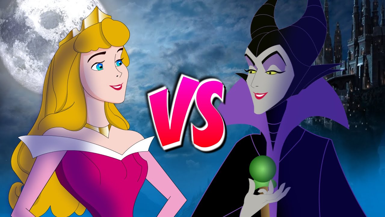 Malefica vs La Princesa Aurora (La Bella Durmiente) - BATALLA DE RAP ANIMADA