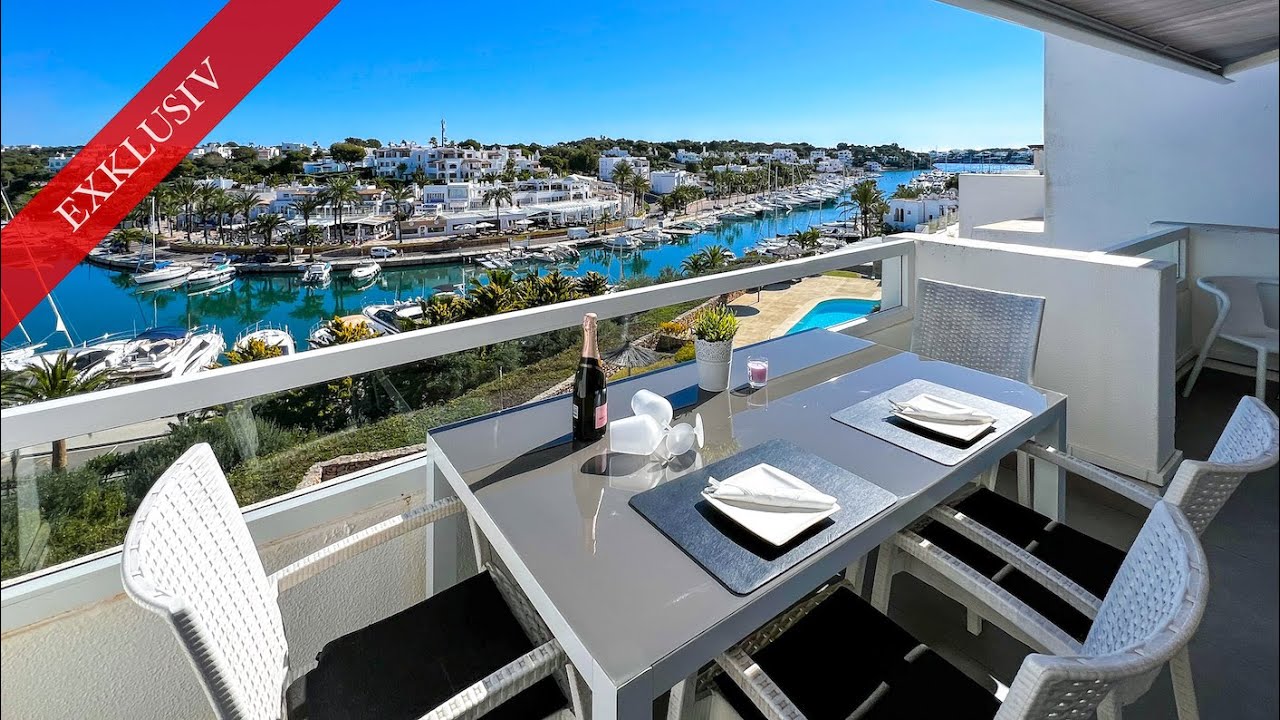 EXKLUSIV - Tolle Wohnung mit Blick auf den Yachthafen in Cala d'Or, Mallorca