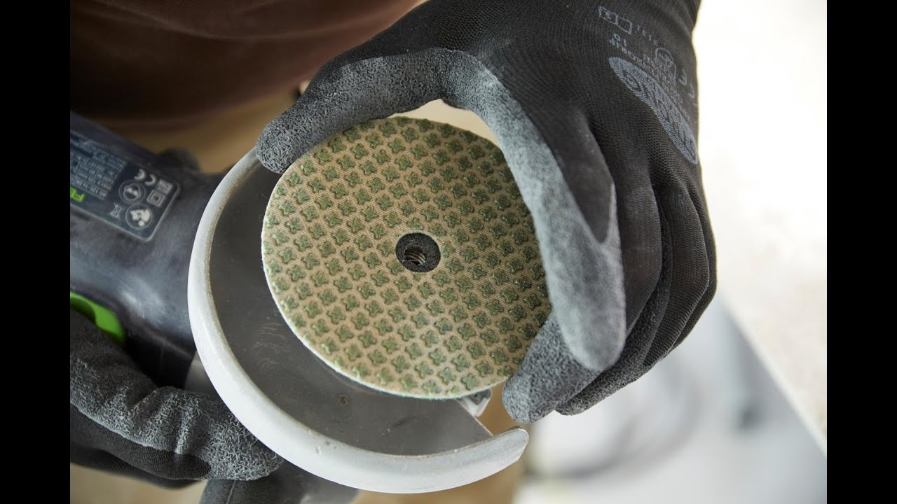 KGS Swiflex® XX Diamond Disc for Dry Grinding and Polishing of Marble