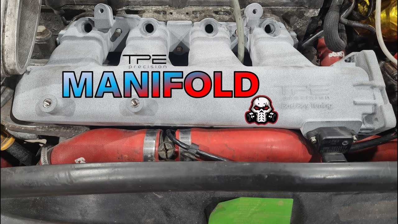 TPE Manifold with @tpeprecision & @badboytuning4953 #wolftraxracing #minichallengeclubsport