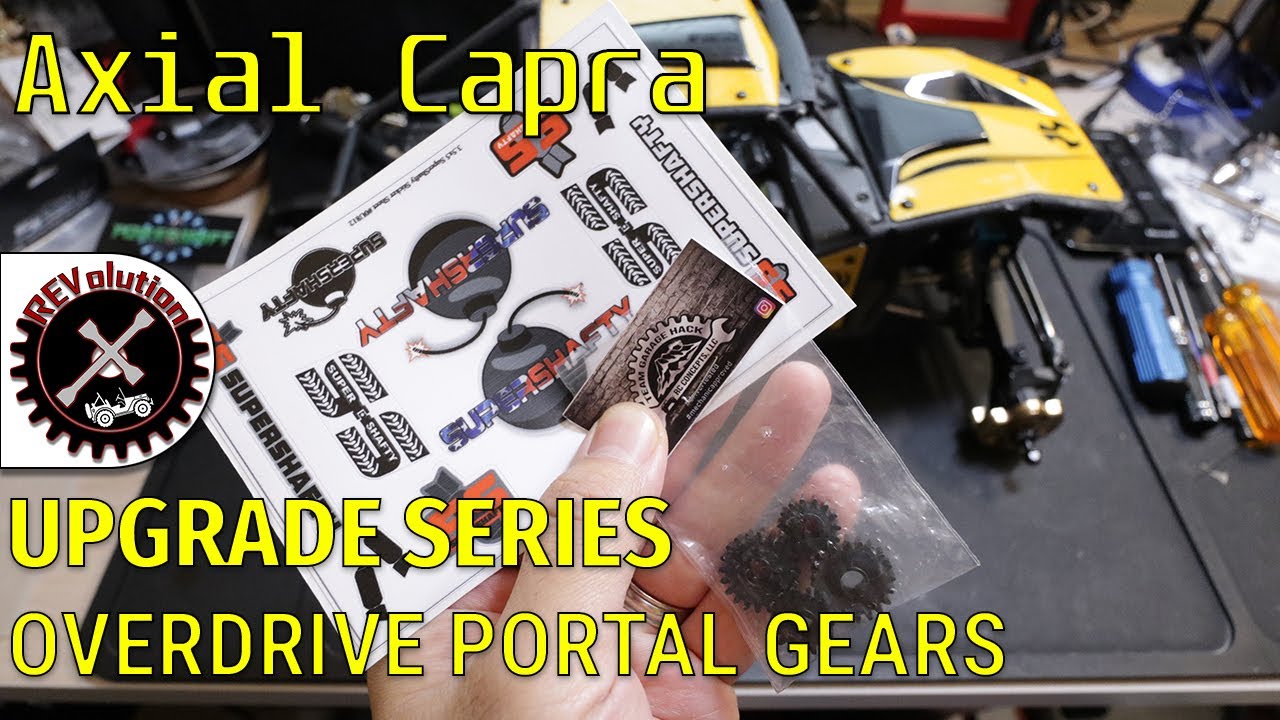 Axial Capra Upgrade Series - Team Garage Hack Overdrive Gears