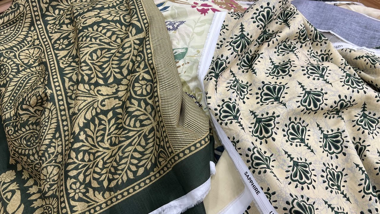 Flat 70% off On Sapphire Luxury Printed Lawn 3pc 🌸 2025 Collection