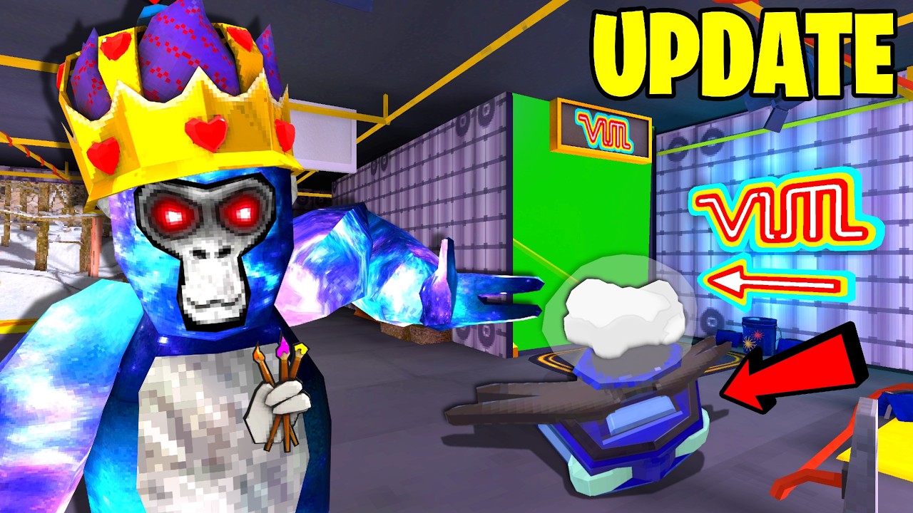 Gorilla Tag Added An EXCLUSIVE NEW MAP? (& new mods)
