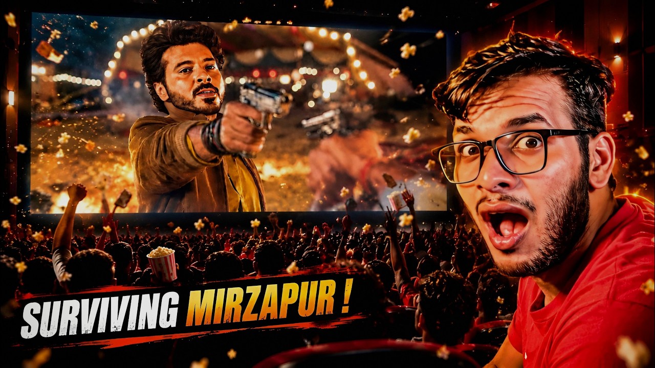 I Survived Mirzapur First Day Show & Here's What Happened..