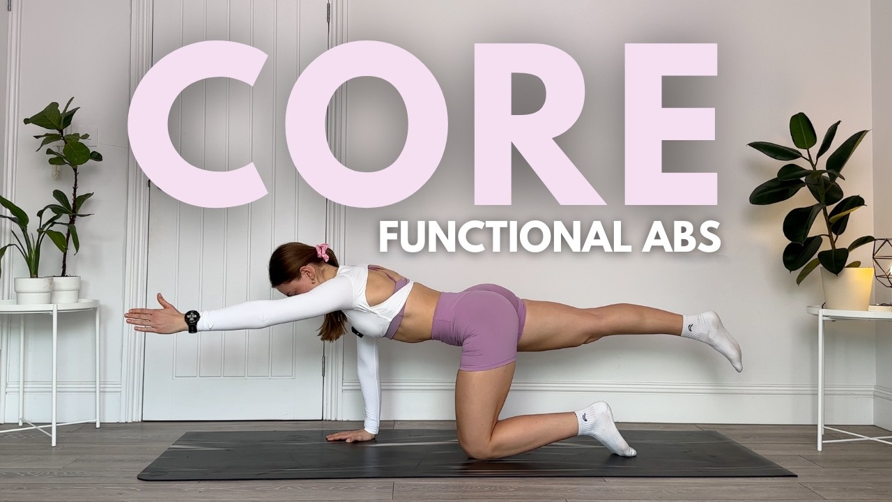Tvůj KOMPLETNÍ trénink pro PEVNÝ & FUNKČNÍ střed těla /deep CORE workout od sportovní fyzio