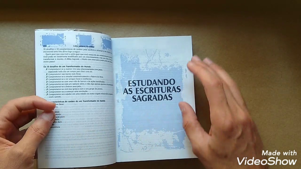 Bíblia Sagrada com notas para jovens e adolescentes | SBB