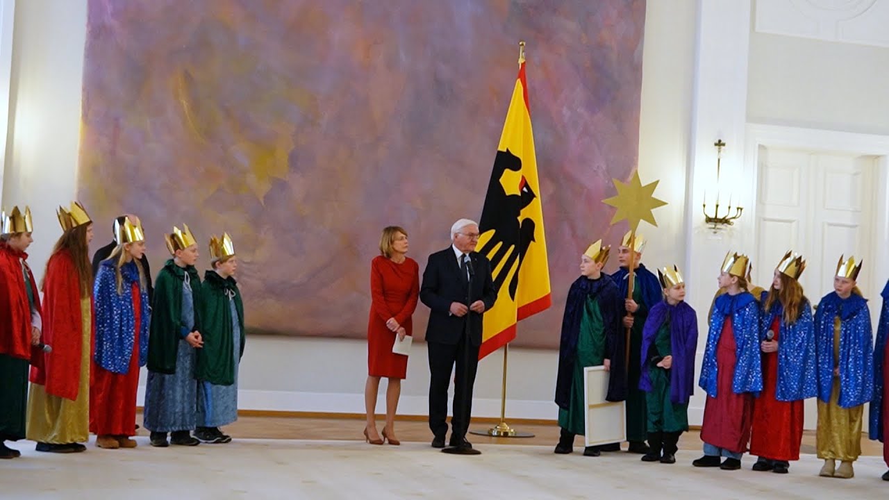 Sternsinger 6. Januar 2026 Schloss Bellevue 20*C+M+B+26