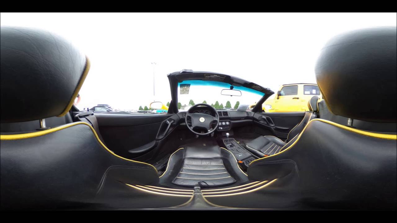 Take the MILLIONAIRES seat behind this 1995 Ferrari F355 Roadster! 360 VR AR