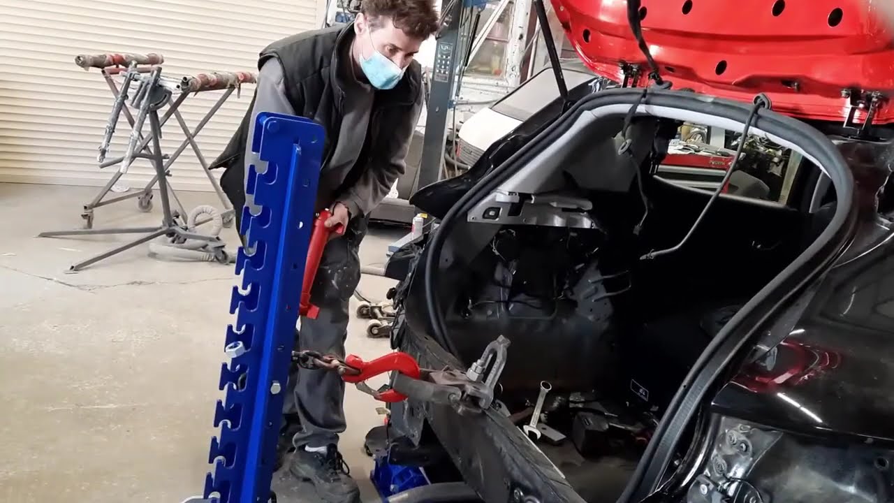 Réparation Jupe Arrière CLIO - Equerre de traction Bud de FEN-X Innovation®