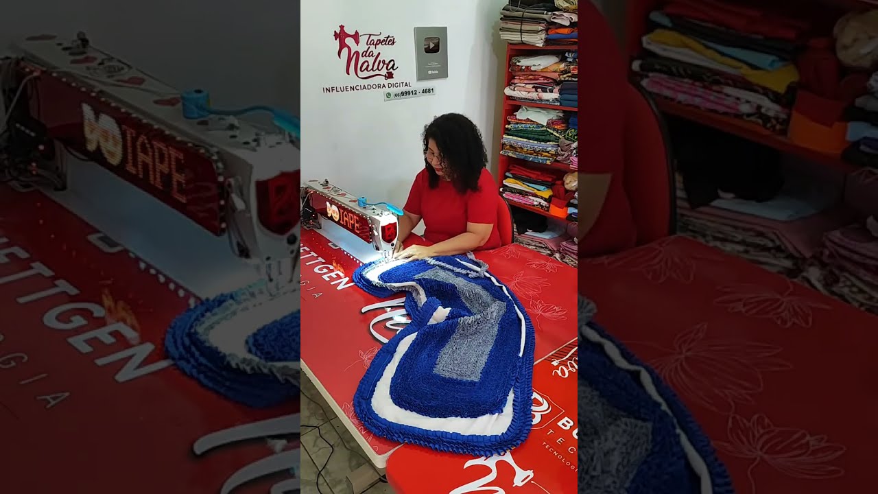 CRIATIVO S&Oacute; N&Atilde;O GANHA DINHEIRO 🫰 QUEM N&Atilde;O QUER😲TAPETES FRUFRU QUE &Eacute; S&Oacute; FAZER QUE VENDE 