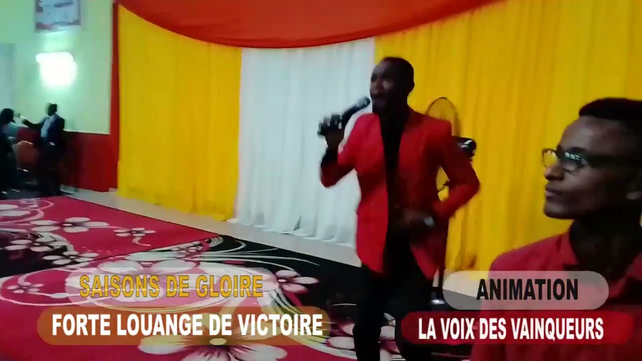 INCROYABLE MAIS VRAI..UNE TEMPETE DE LOUANGE A L'EGLISE CHAPELLE DES VAINQUEURS POITE NOIRE