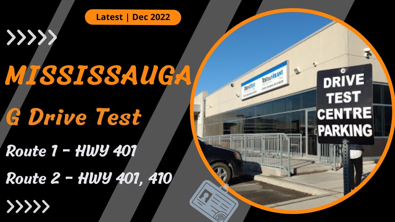 Mississauga Drive Test G Route | Modified 2022 | G Test Route Mississauga