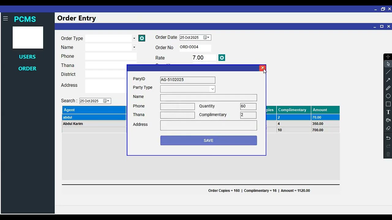 C# MySql  NewsPaper Circulation Management System