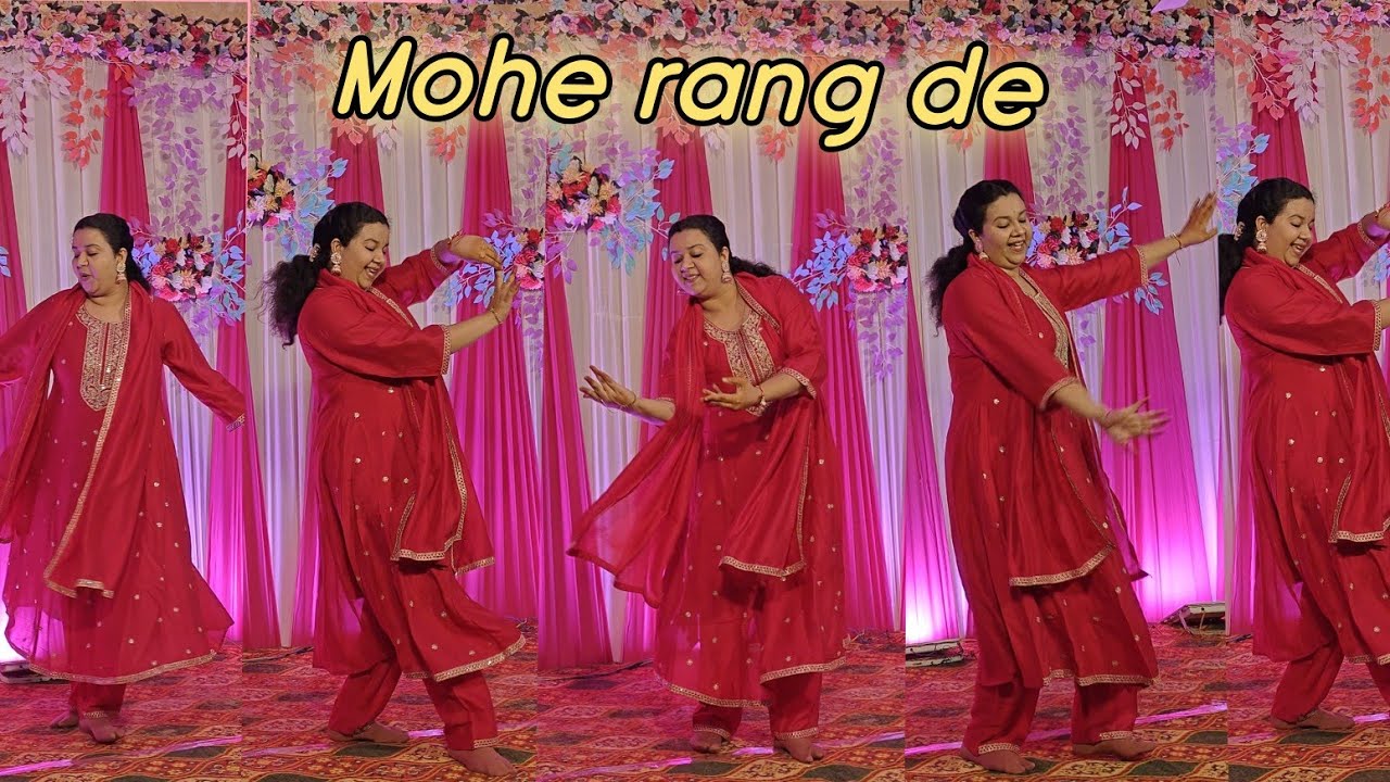 Mohe rang de Dance / wedding dance by lakshita vyas / 