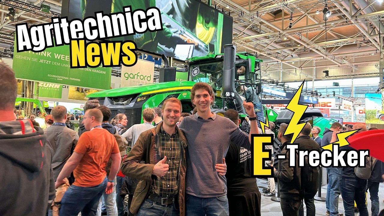 John Deere u. Fendt: Wer baut den besten Elektro-Traktor? | Agritechnica 2025