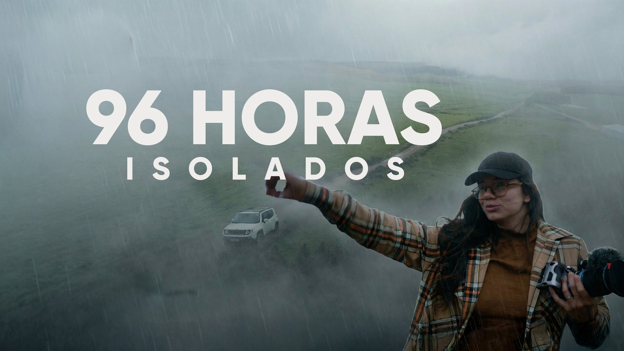 96 HORAS ISOLADOS gravando vídeo pra JEEP em condições extremas