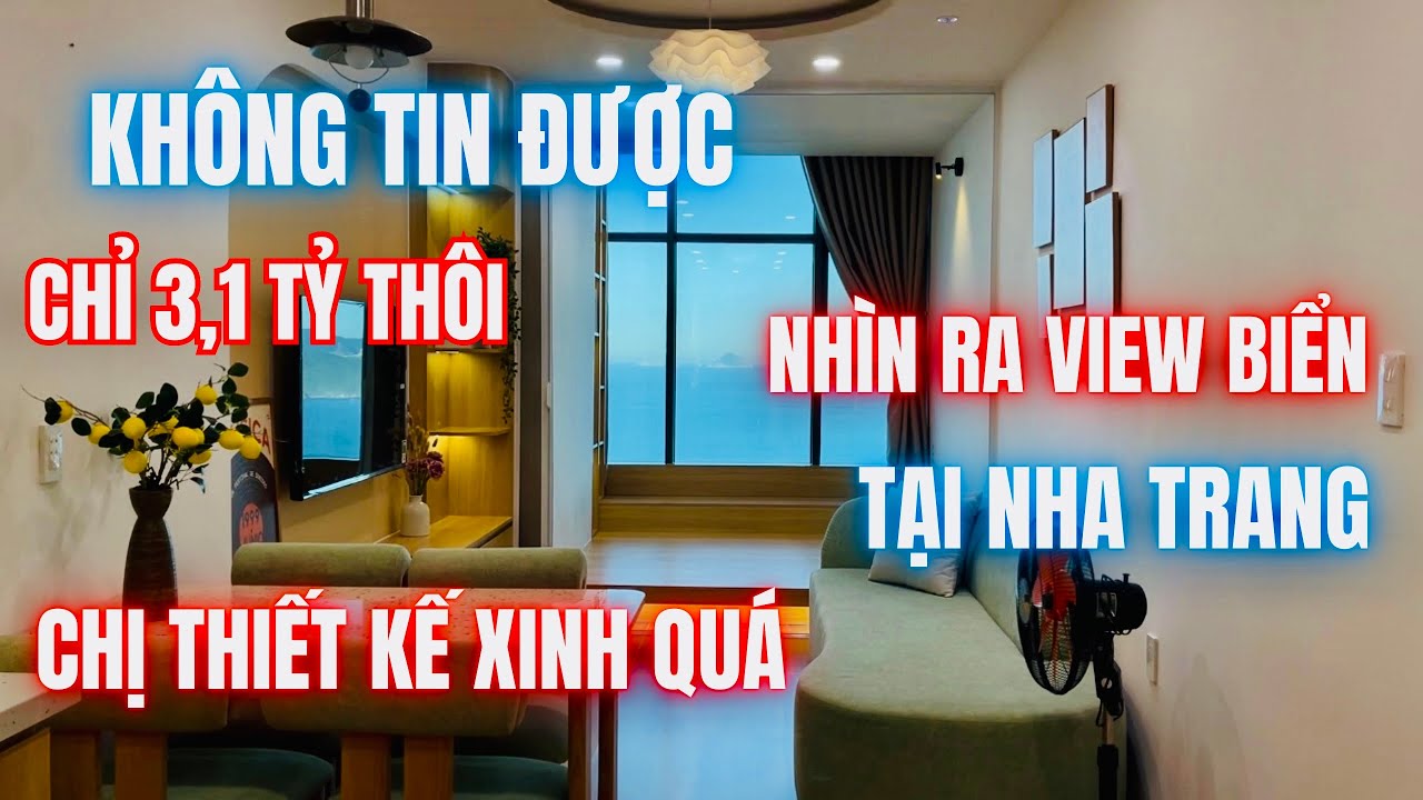 Không tin được chị thiết kế nhà xinh xắn quá nhìn ra view biển tại Nha Trang | nhà đất nha trang
