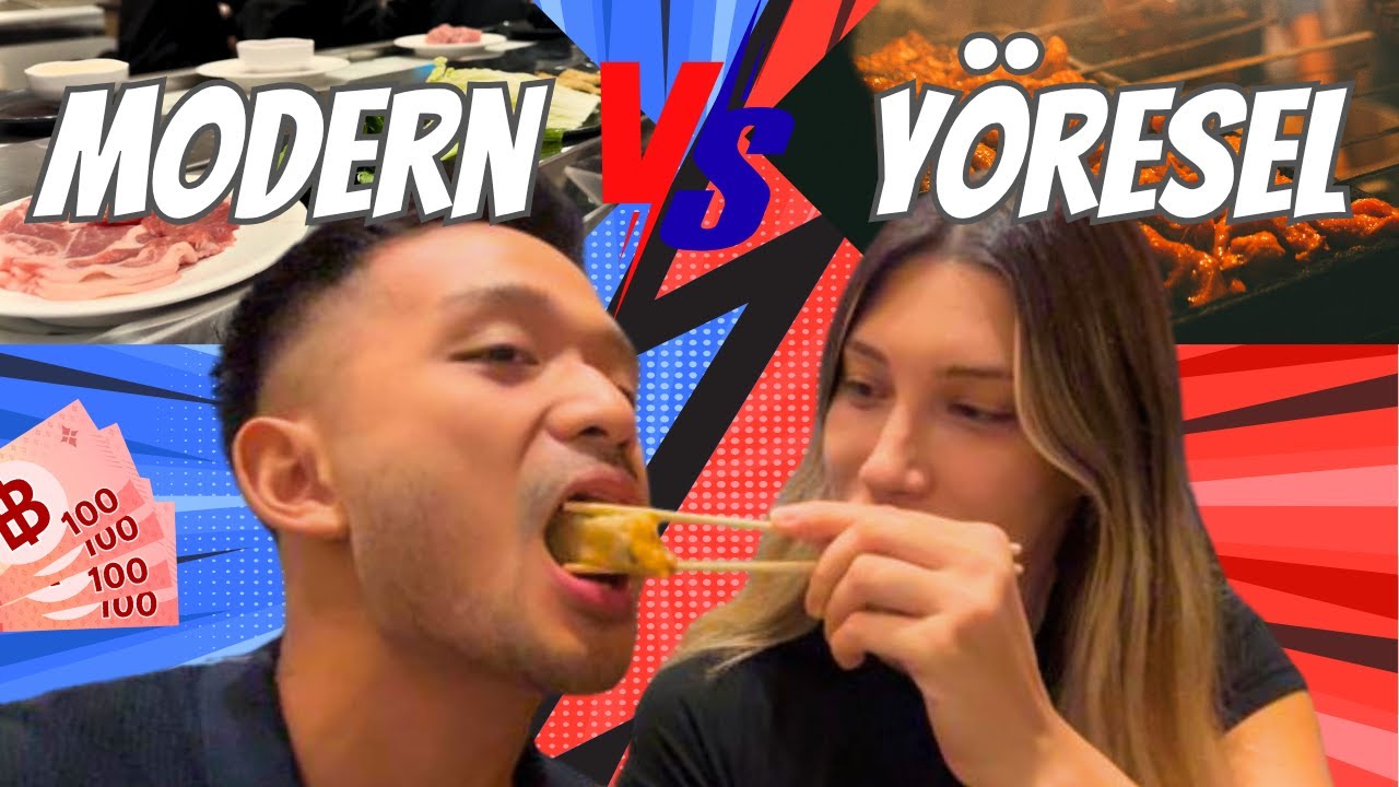 BANGKOK'TA 399'a SINIRSIZ YEMEK vs YÖRESEL YEMEKLER
