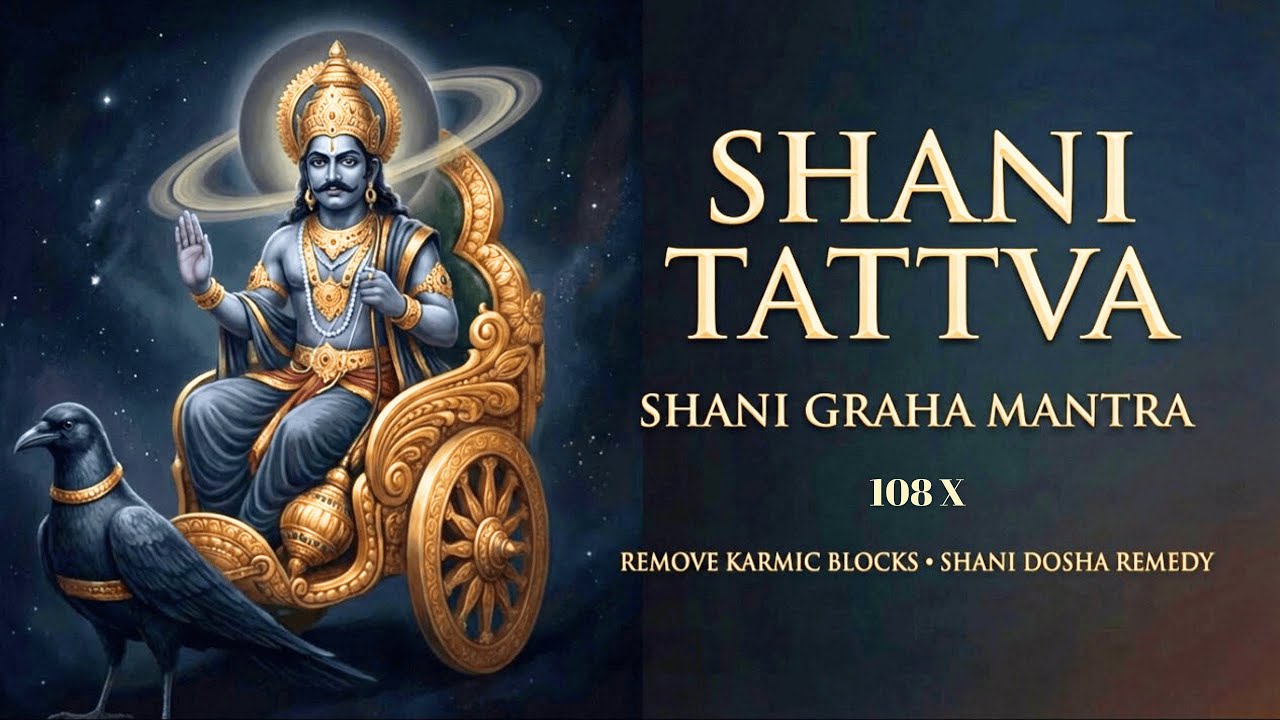 Shani Graha Shanti Mantra | Shani Chant for Discipline & Steady Progress