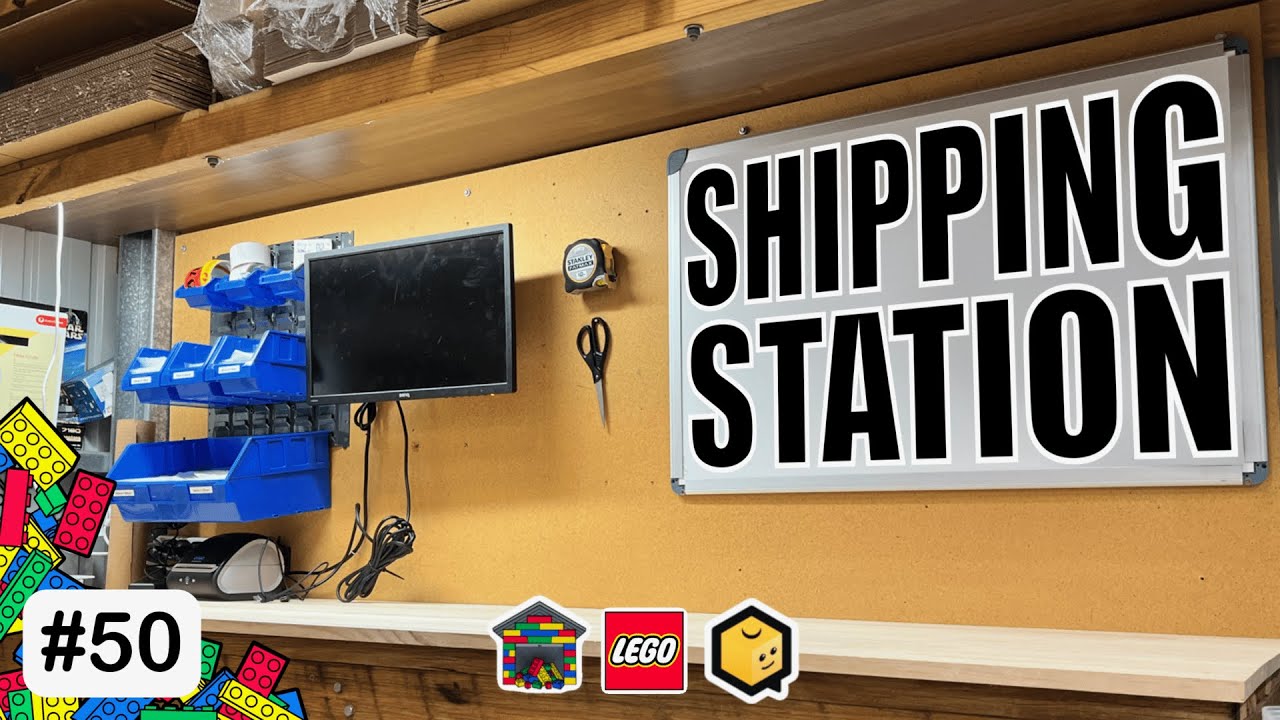 Обновление нашей онлайн-станции доставки LEGO &mdash; штатный продавец Bricklink VLOG #50