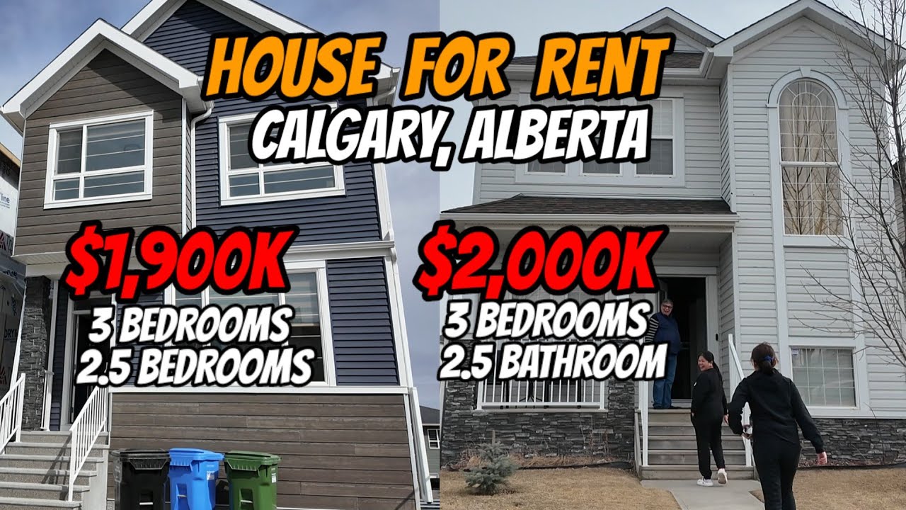 CHEAP HOUSES FOR RENT IN CALGARY|CALGARY, ALBERTA CANADA |SPRING |TEAM SOLIMAN VLOG