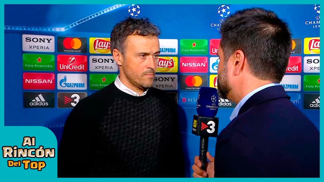 El enfado de Luis Enrique con un periodista