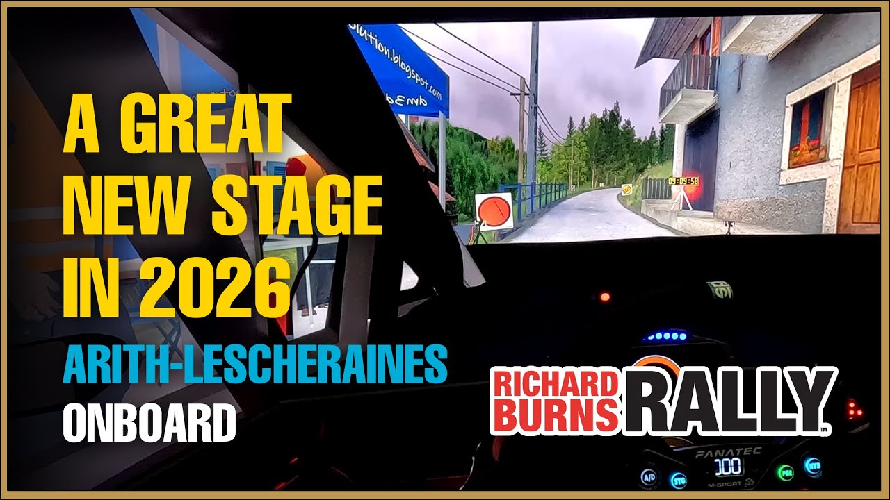 Arith-Lescheraines: a great new RBR stage awaits