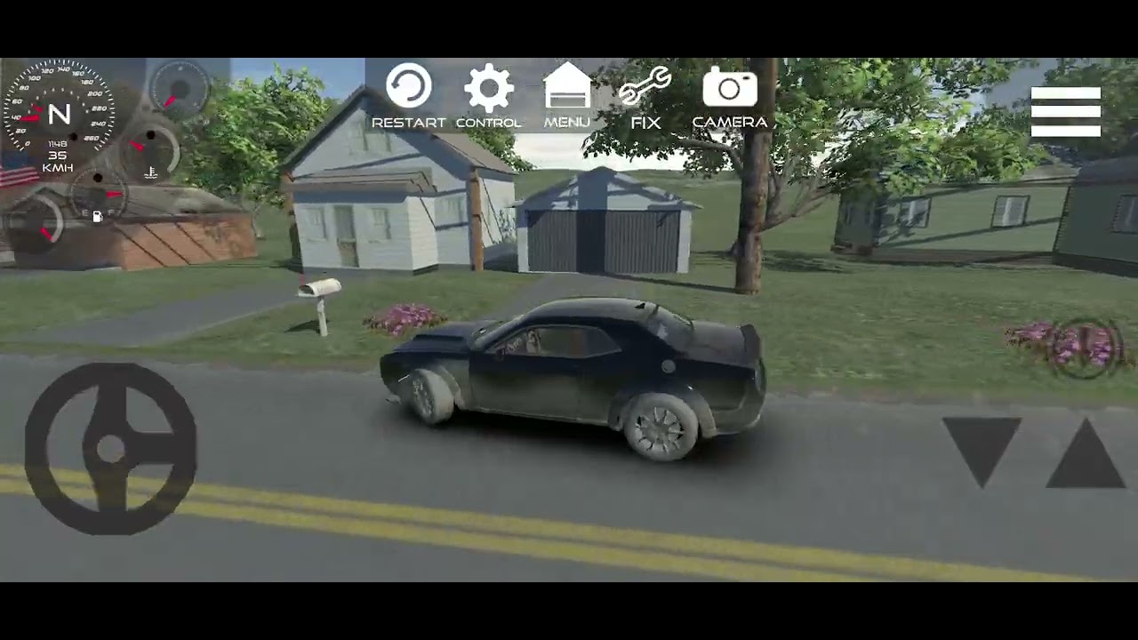 لعبة  Modern American muscle cars2