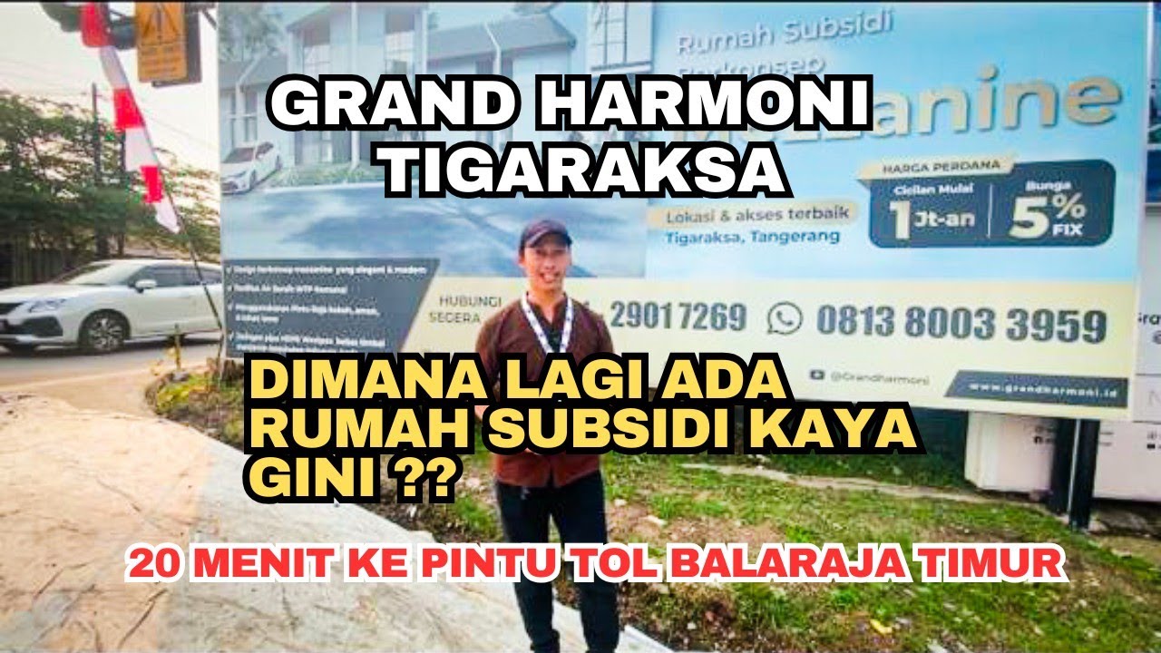 Emang Ada Rumah Subsidi Seperti ini ?? | Grand Harmoni Tigaraksa