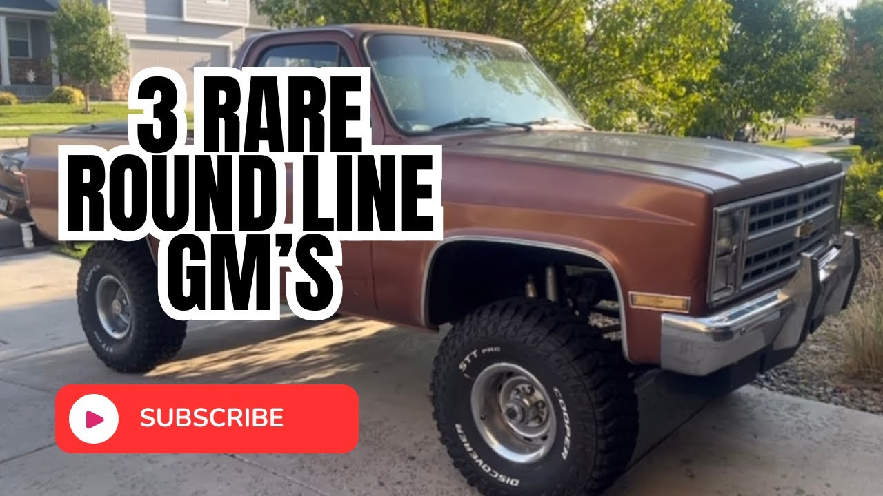 MY TOP 3 RARE SQUARE-BODY GM TRUCKS YOU PROBABLY NEVER HEARD OF BEFORE! THE ROUND LINE