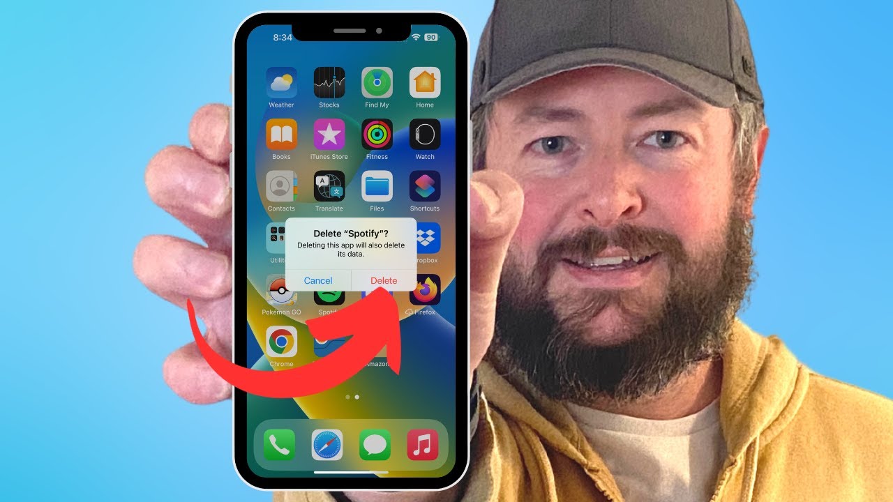 Как удалить приложения на iPhone навсегда