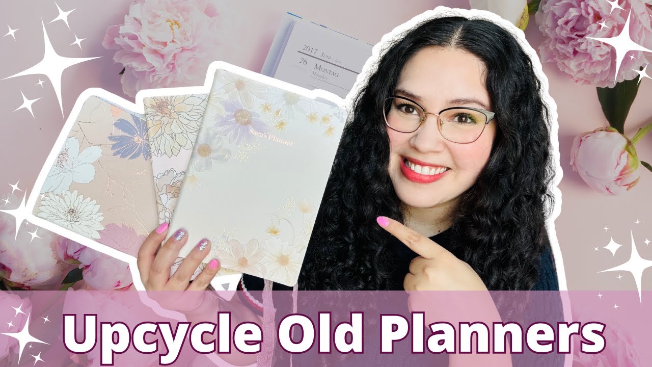 5 Ways To Reuse Old Planners - Don't Throw Them Away!