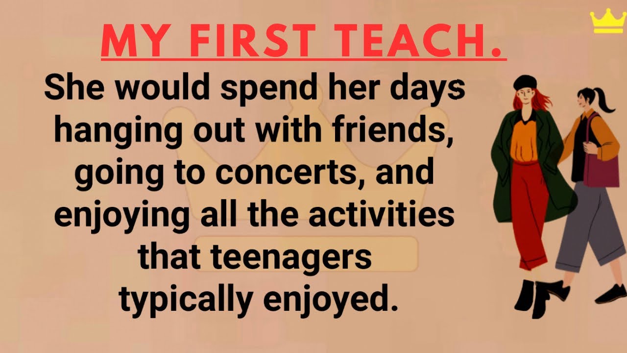 Learn English through stories | My first Teach | #english #story #learnenglish #pronunciation