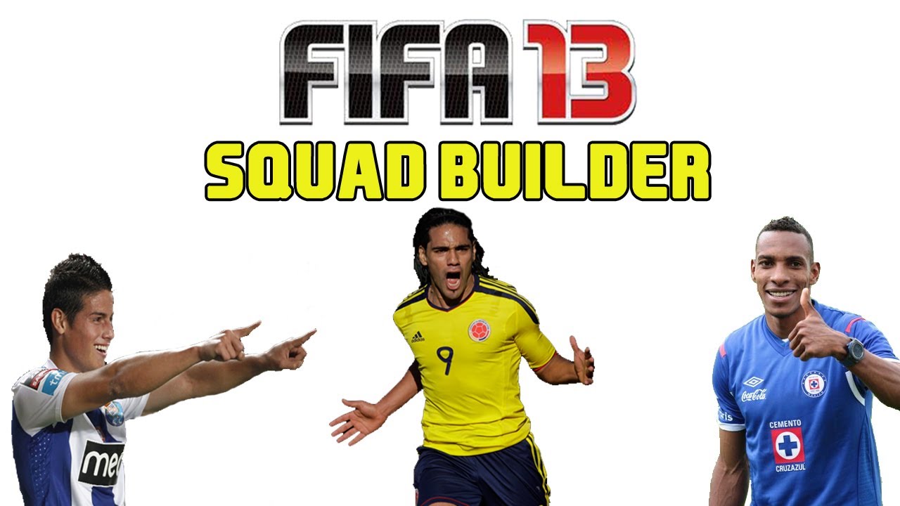 FIFA 13 Ultimate Team - Squad Builder - COLOMBIA