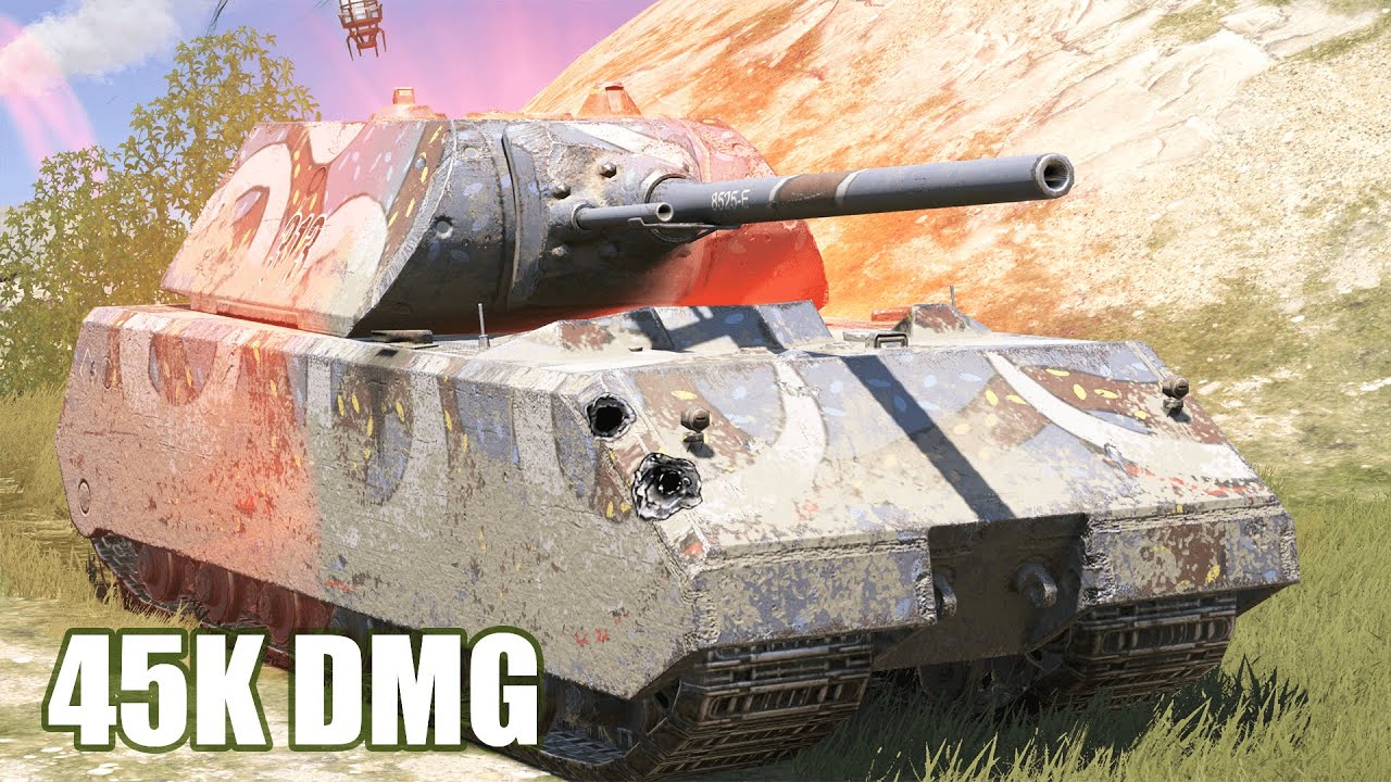BIG BOSS MAUS - 45K DMG ● WoT Blitz