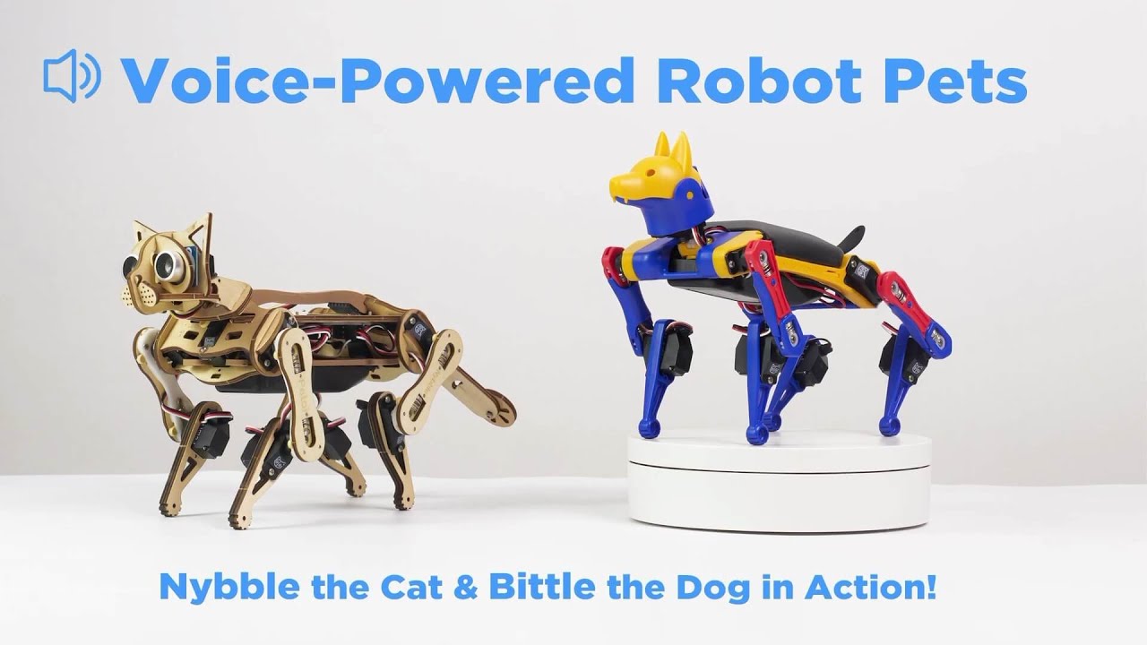 Do Your Pets Follow Commands Like Petoi's Robot Pets? | Programmable Robotics Kits