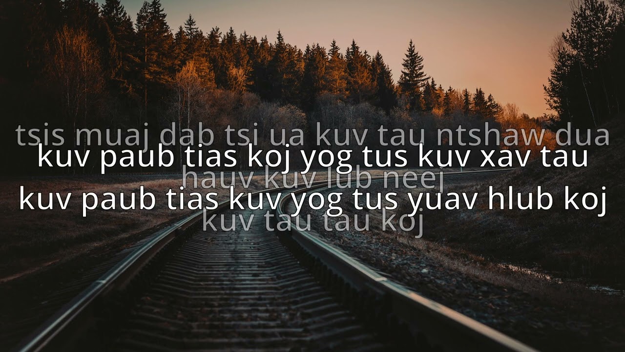 Paradise - Tos Koj (Lyrics)