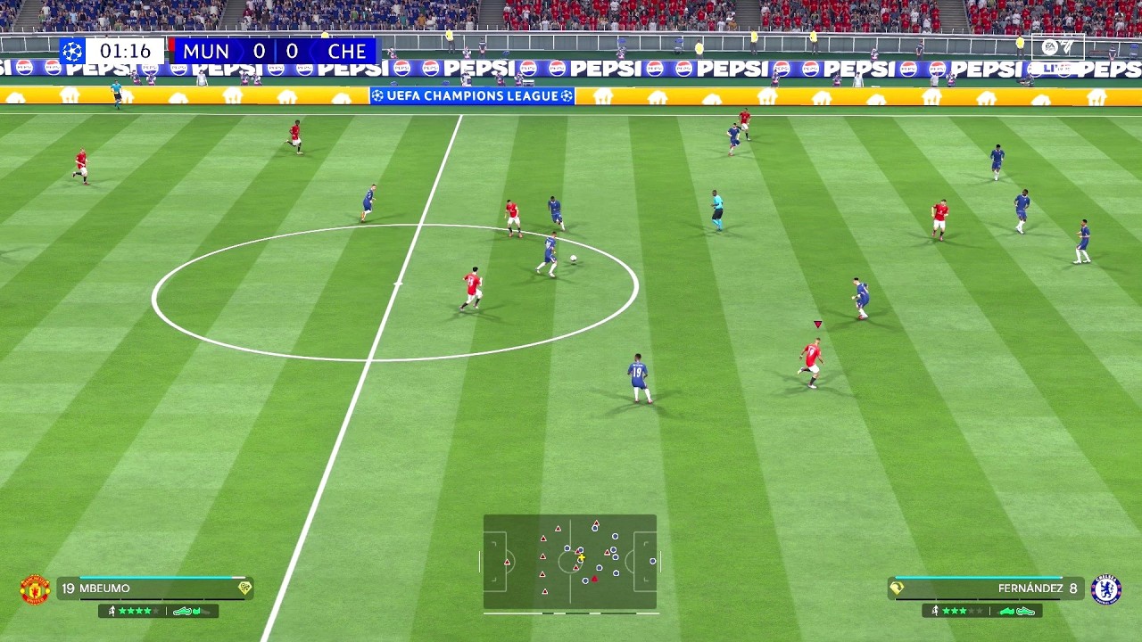 FC 26 - Manchester United vs Chelsea - UCL FINAL Full Match | PS4 HD [4K60FPS]