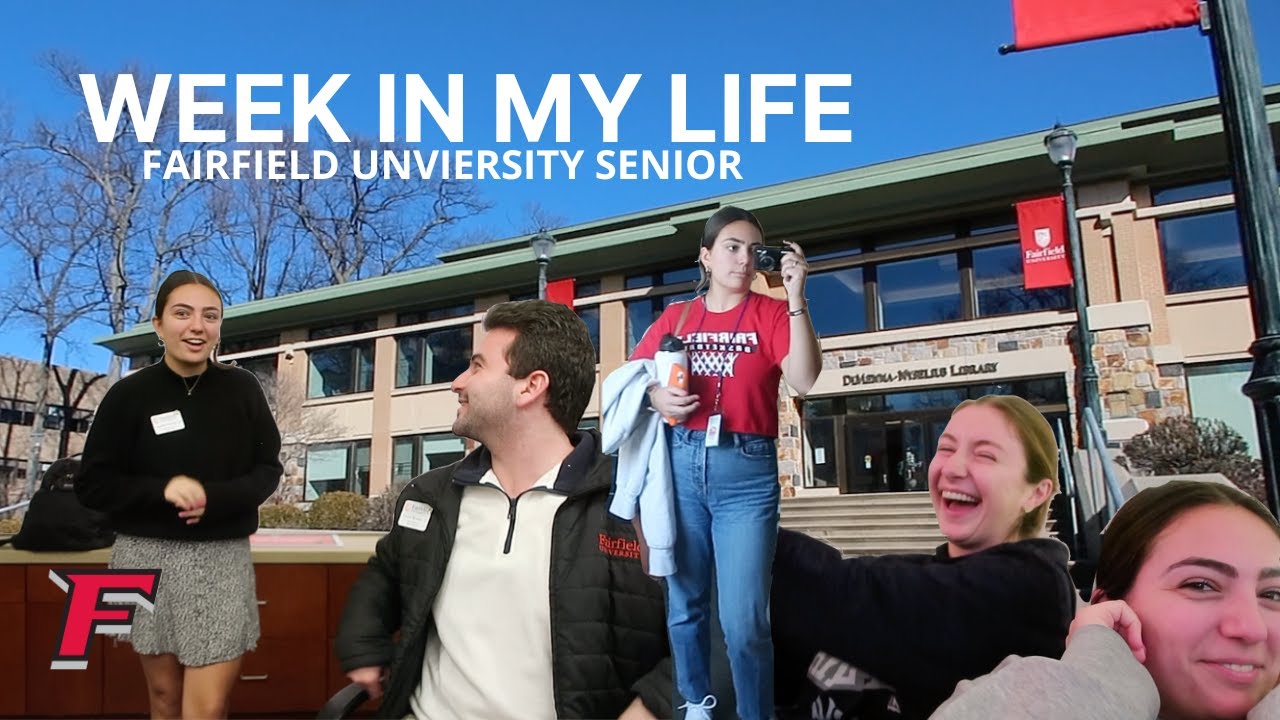 week in the life of fairfield university senior | angie dortenzio
