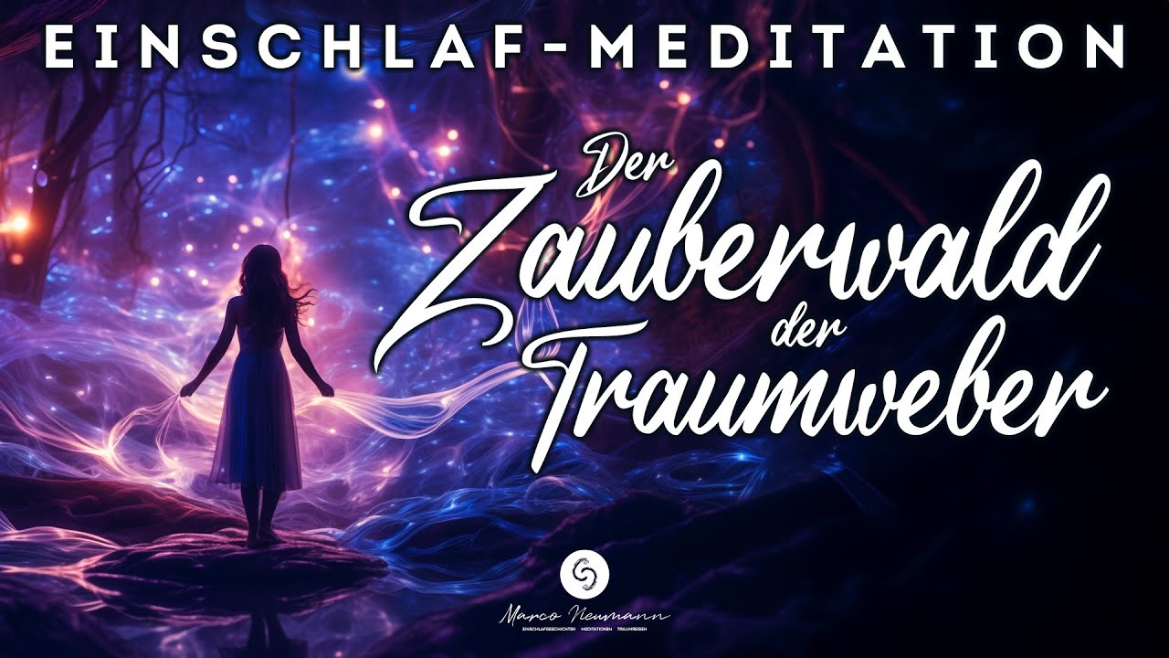 Wundersch&ouml;ne Meditation zum Einschlafen ✨🌜&hearts;️ (Starke Wirkung!) Der Zauberwald der Traumweber